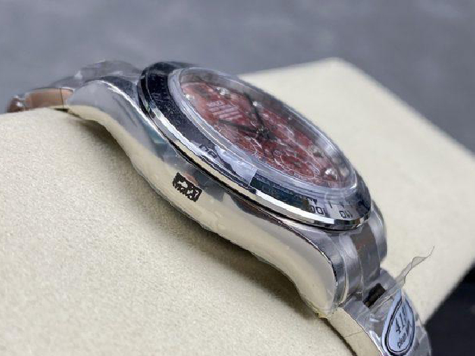 Clean Factory Rolex Daytona 116509 Red Grossular Rubellite Dial Diamonds Index DanDong 4130 SuperClone Movement 05 Clean Factory Rolex Daytona 116509 Red Grossular Rubellite Dial Diamonds Index DanDong 4130 SuperClone Movement 05