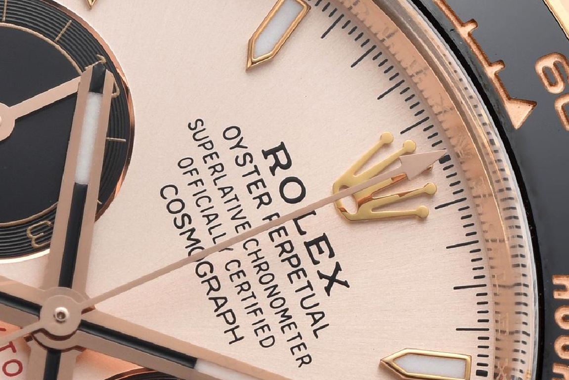 Clean Factory Rolex Daytona M26515LN 0006 Rose Gold Case Sundust and Black Dial Black Ceramic Scale Bezel Oysterflex Strap 4131 Movement 04 Clean Factory Rolex Daytona M26515LN 0006 Rose Gold Case Sundust and Black Dial Black Ceramic Scale Bezel Oysterflex Strap 4131 Movement 04