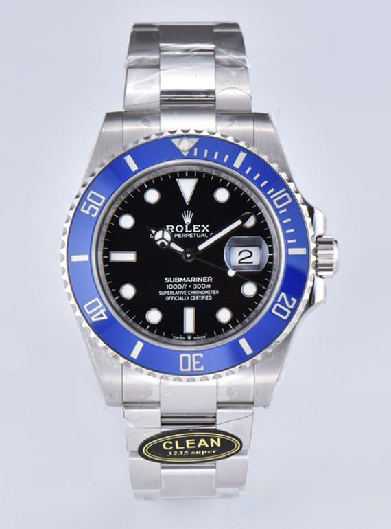 Clean Factory Rolex Submariner 126619LB 41mm Smurf Cookie Monster Blue Bezel Black Dial Superclone 3235 Movement 01 Clean Factory Rolex Submariner 126619LB 41mm Smurf Cookie Monster Blue Bezel Black Dial Superclone 3235 Movement 01