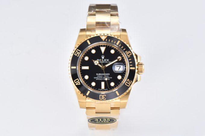 Clean Factory Submariner 116618LN 40mm Black Dial Ceramic Bezel Full Yellow Gold Case 01 1 Clean Factory Submariner 116618LN 40mm Black Dial Ceramic Bezel Full Yellow Gold Case 01 1