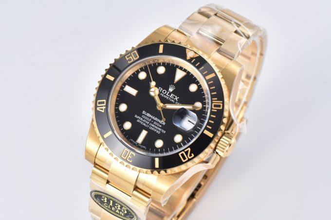 Clean Factory Submariner 116618LN 40mm Black Dial Ceramic Bezel Full Yellow Gold Case 02 Clean Factory Submariner 116618LN 40mm Black Dial Ceramic Bezel Full Yellow Gold Case 02