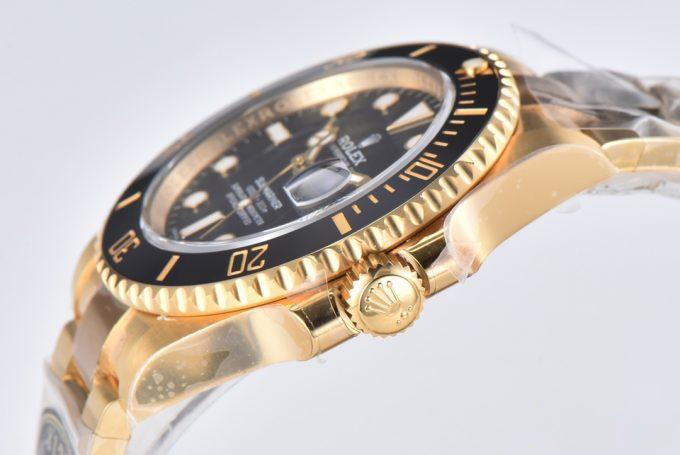 Clean Factory Submariner 116618LN 40mm Black Dial Ceramic Bezel Full Yellow Gold Case 03 Clean Factory Submariner 116618LN 40mm Black Dial Ceramic Bezel Full Yellow Gold Case 03