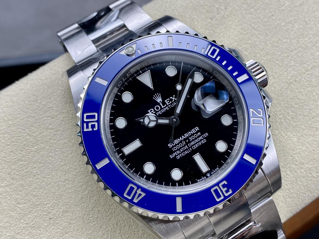 Clean Factory Submariner 126619LB 41mm Smurf Cookie Monster Blue Bezel Black Dial Superclone 3235 Movement 02