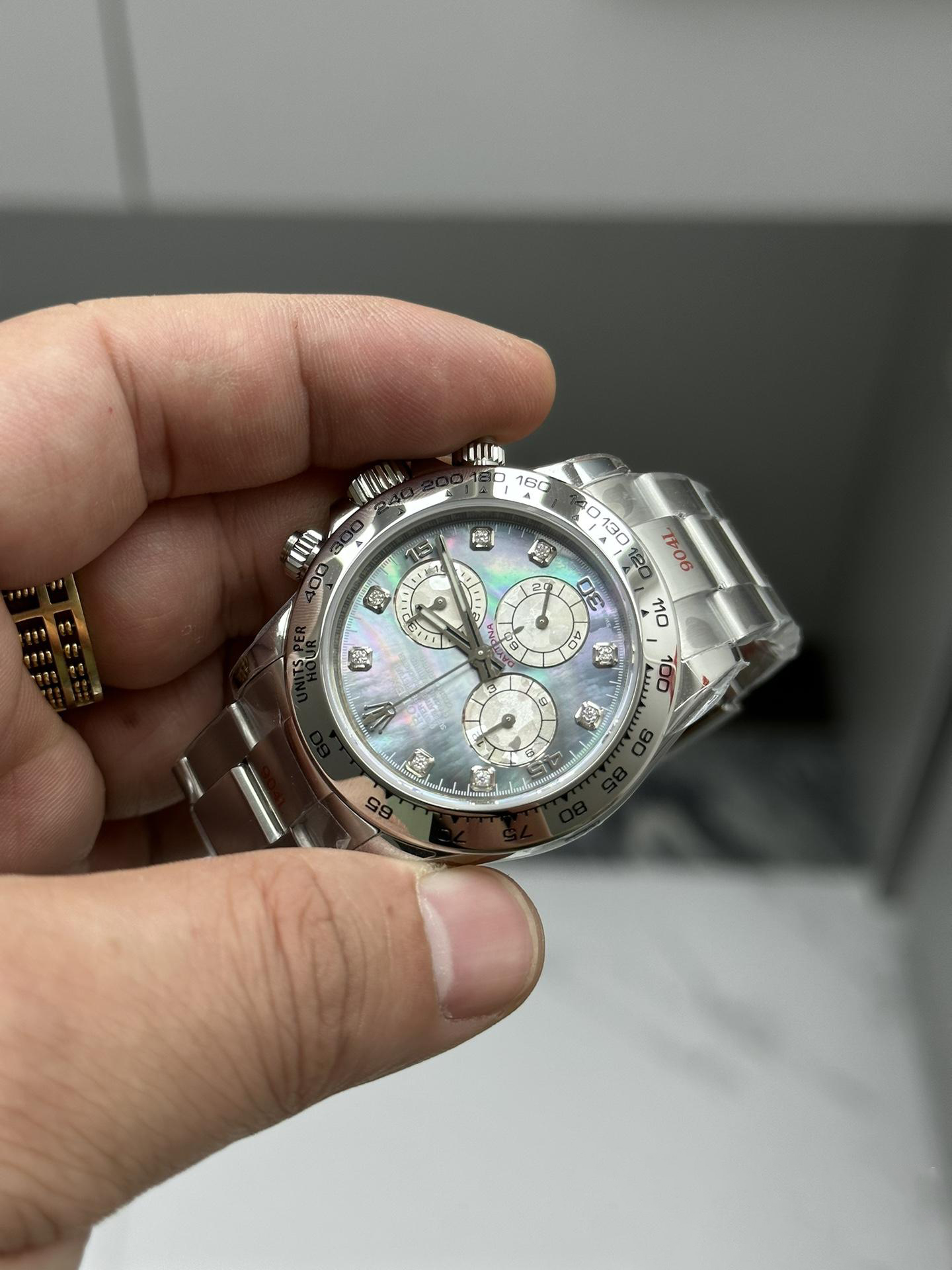 Clean Factory Watch Daytona 116509 Black Mother of Pearl Dial Diamond Hors Markers SuperClone 4130 Movement 07 Clean Factory Watch Daytona 116509 Black Mother of Pearl Dial Diamond Hors Markers SuperClone 4130 Movement 07