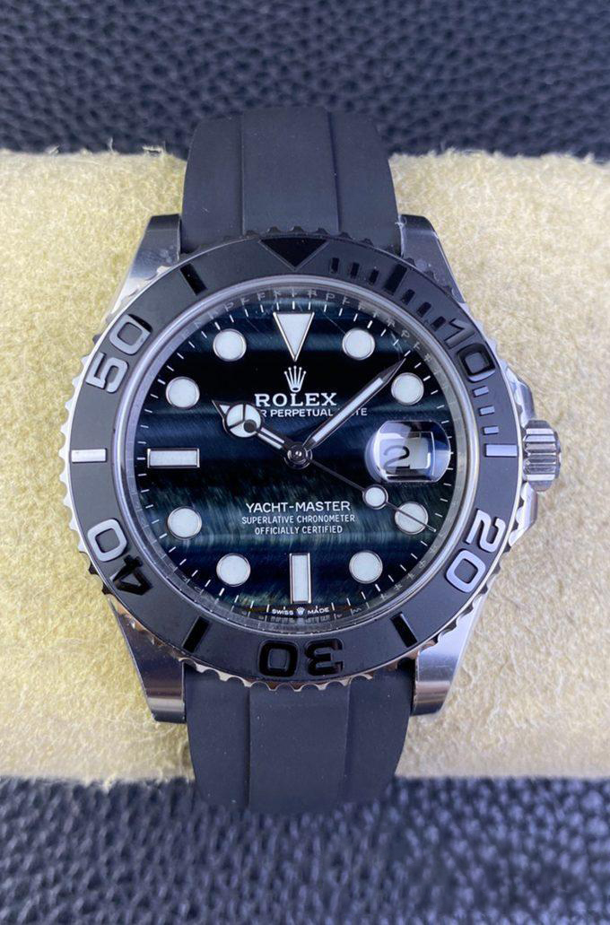 Clean Factory Watch Yacht Master 226659 42mm Falcons Eye Dial Oystersteel Case 3D Black Ceramic Bezel Oysterflex Strap SH3235 Movement 00 Clean Factory Watch Yacht Master 226659 42mm Falcons Eye Dial Oystersteel Case 3D Black Ceramic Bezel Oysterflex Strap SH3235 Movement 00