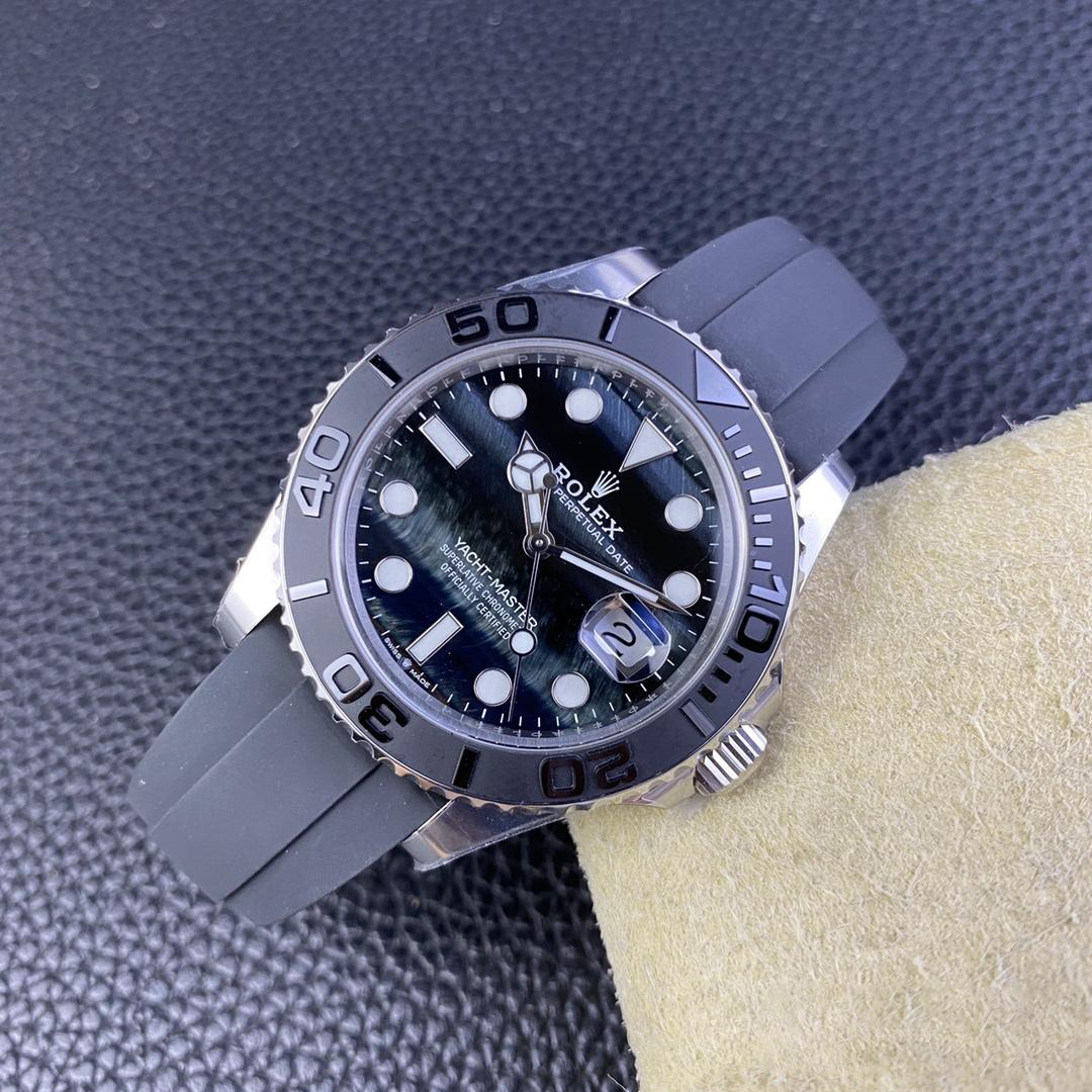Clean Factory Watch Yacht Master 226659 42mm Falcons Eye Dial Oystersteel Case 3D Black Ceramic Bezel Oysterflex Strap SH3235 Movement 04 Clean Factory Watch Yacht Master 226659 42mm Falcons Eye Dial Oystersteel Case 3D Black Ceramic Bezel Oysterflex Strap SH3235 Movement 04