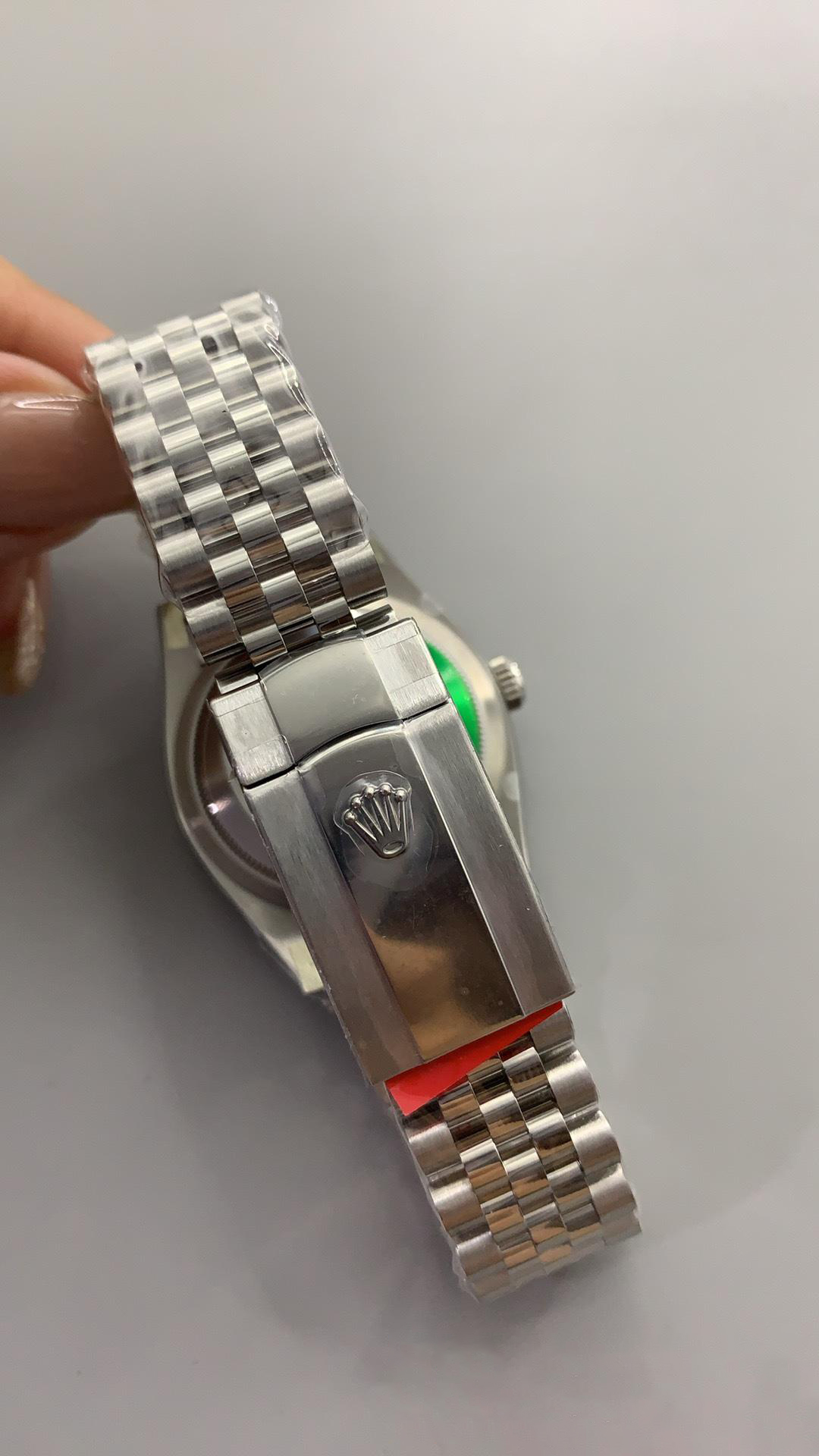 Clean Factory DateJust 36mm 126234 Green Palm motif Dial with Diamond Hors Markers 904L Steel on Jubilee Bracelet SH3235 Movement 06 Clean Factory DateJust 36mm 126234 Green Palm motif Dial with Diamond Hors Markers 904L Steel on Jubilee Bracelet SH3235 Movement 06