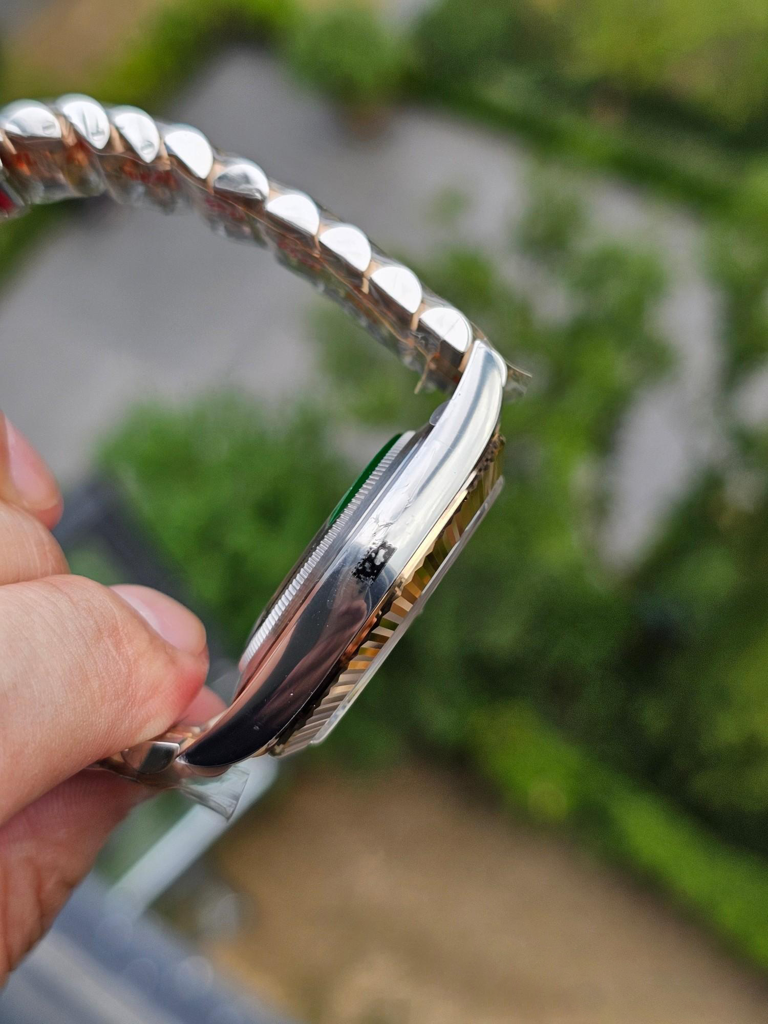 Clean Factory Datejust 41 M126331 0004 Chocolate Dial Diamonds Hour Markers Rose Gold and Steel Jubilee Band SH3235 Caliber 03 Clean Factory Datejust 41 M126331 0004 Chocolate Dial Diamonds Hour Markers Rose Gold and Steel Jubilee Band SH3235 Caliber 03