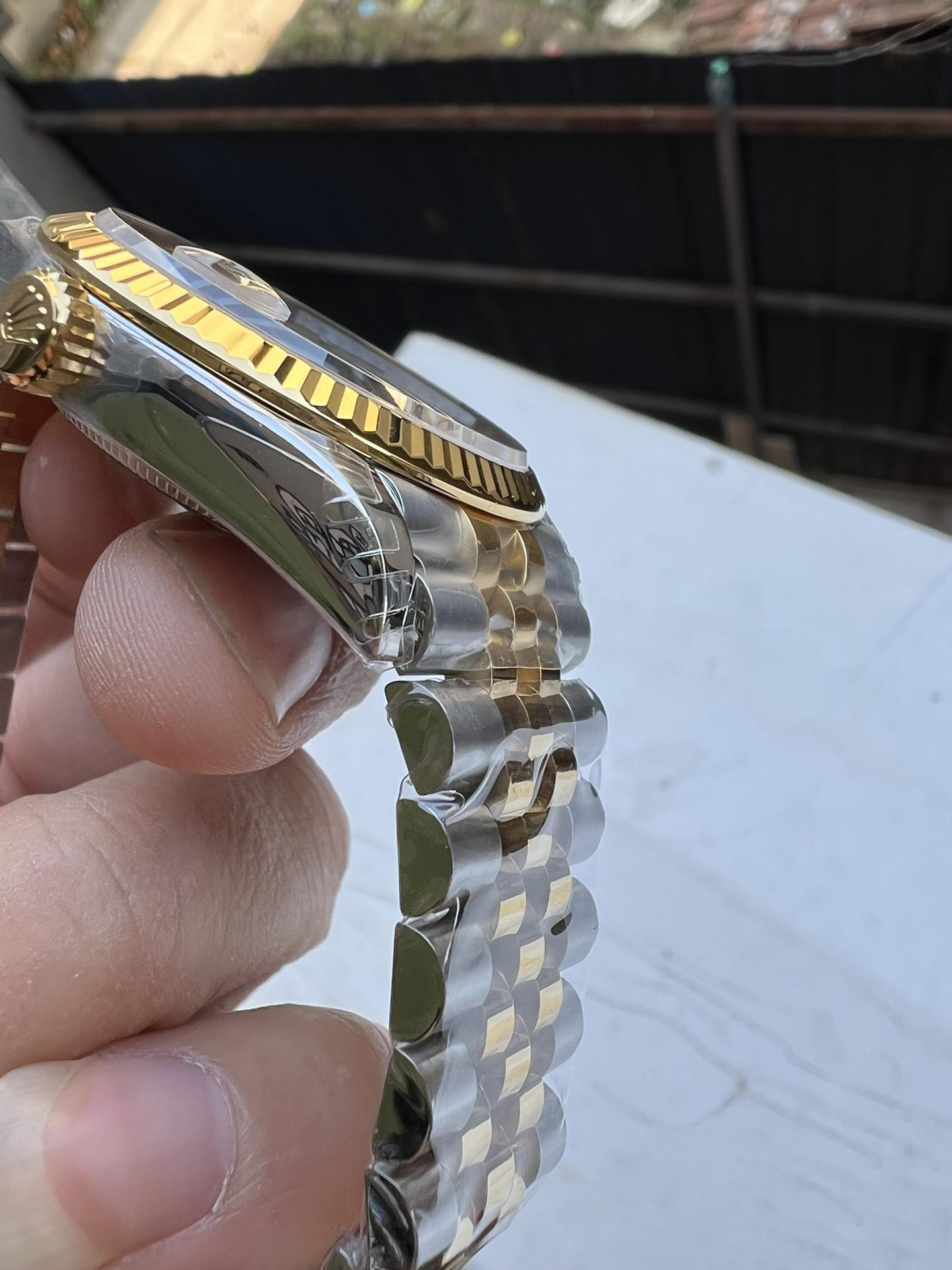 Clean Factory Datejust 41 M126333 0010 Yellow Gold Dial Yellow Gold Fluted Bezel Yellow Gold and Steel Jubilee Bracelet SH3235 Movement 03 Clean Factory Datejust 41 M126333 0010 Yellow Gold Dial Yellow Gold Fluted Bezel Yellow Gold and Steel Jubilee Bracelet SH3235 Movement 03