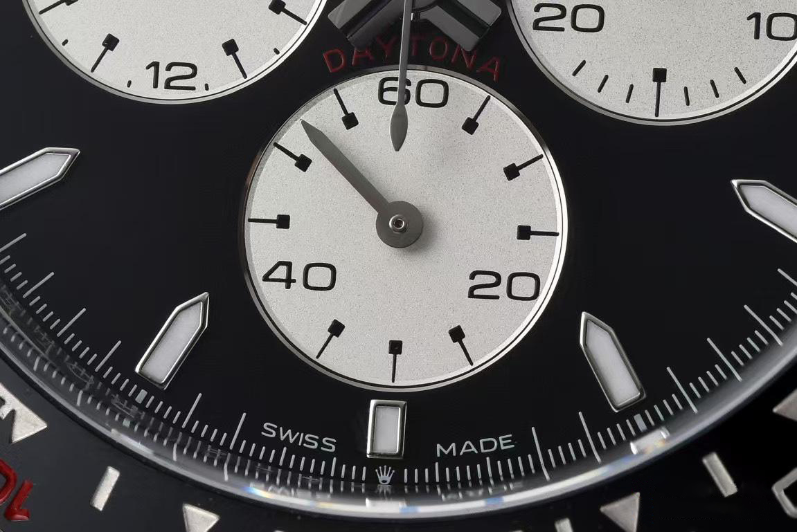 Clean Factory Daytona Le Mans M126529 0001 Black Dial White Chrono Sub Dial with Luminos Hous Markers 4132 Movement 05 Clean Factory Daytona Le Mans M126529 0001 Black Dial White Chrono Sub Dial with Luminos Hous Markers 4132 Movement 05