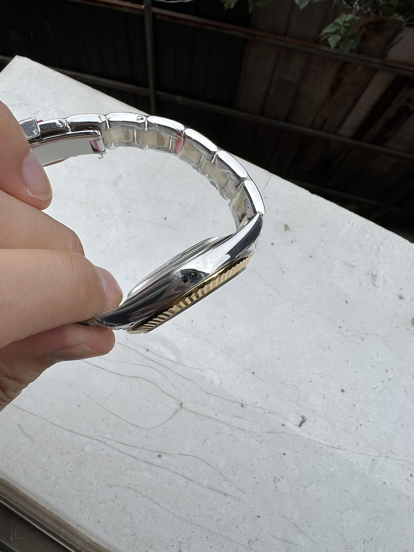 Clean Factory Watch Datejust 41 M126333 0001 Silver Dial Yellow Gold Fluted Bezel Yellow Gold and Steel Oyster Bracelet SH3235 Movement 04 Clean Factory Watch Datejust 41 M126333 0001 Silver Dial Yellow Gold Fluted Bezel Yellow Gold and Steel Oyster Bracelet SH3235 Movement 04