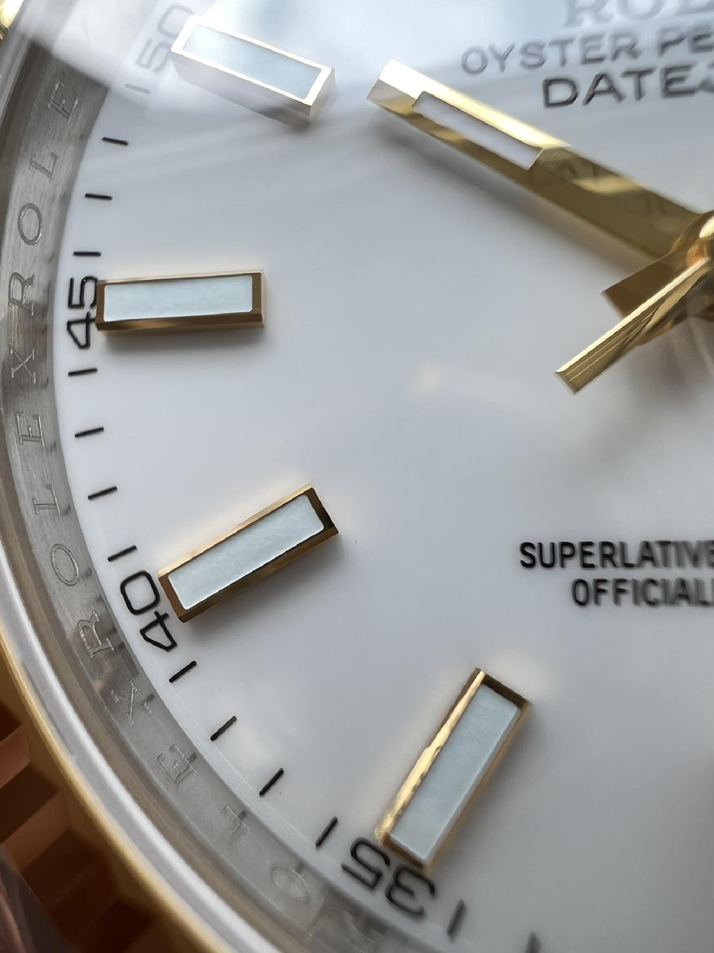 Clean Factory Watch Rolex Datejust 41mm 126333 White Dial Yellow Gold and Oystersteel Bracelet SH3235 Movement 04 Clean Factory Watch Rolex Datejust 41mm 126333 White Dial Yellow Gold and Oystersteel Bracelet SH3235 Movement 04