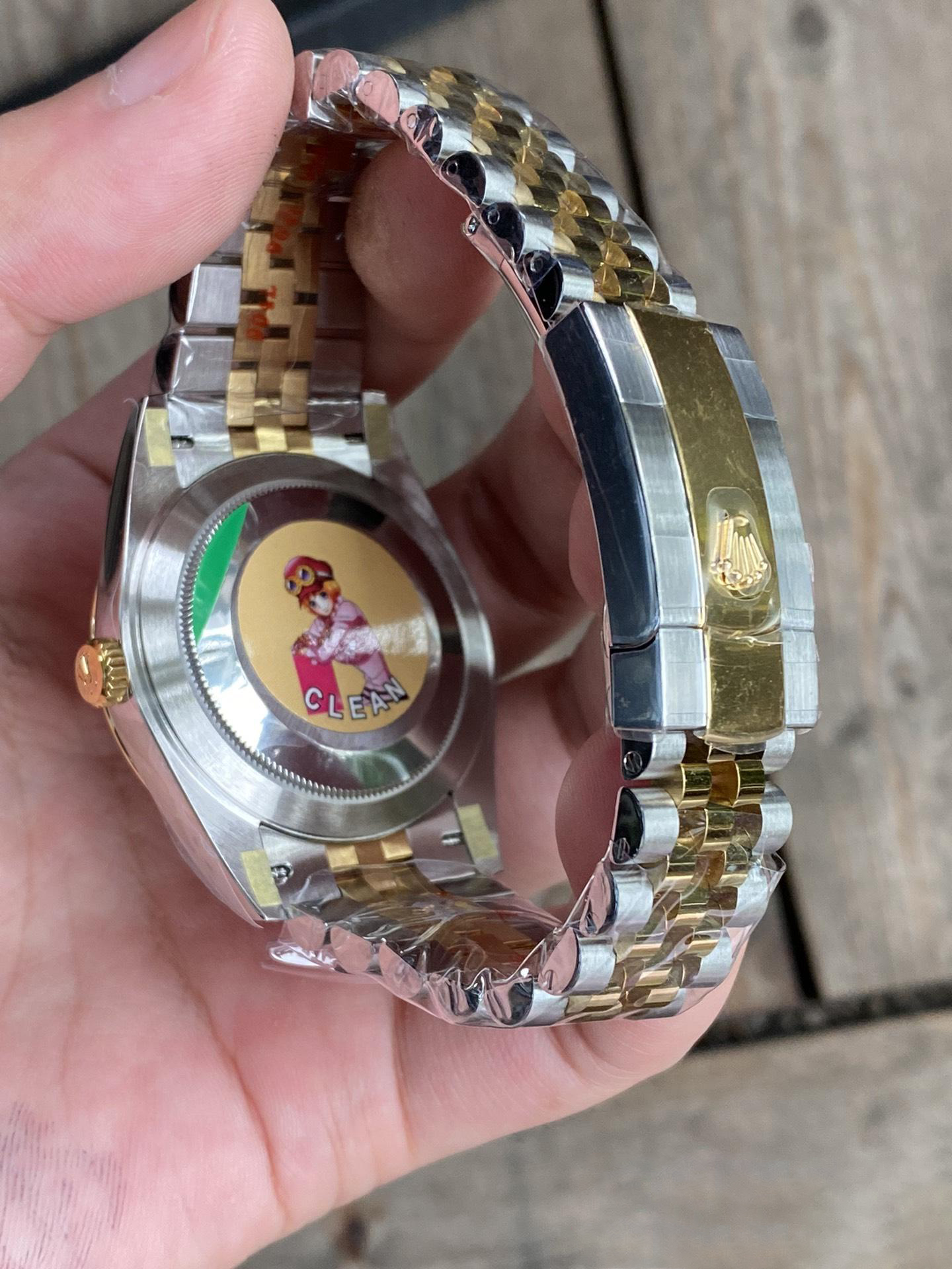 Clean Factory Watch Datejust 36 126233 Black Dial Diamond Hour Markers Yellow Gold Bezel Two Tone Jubilee Bracelet 3235 Caliber 07 Clean Factory Watch Datejust 36 126233 Black Dial Diamond Hour Markers Yellow Gold Bezel Two Tone Jubilee Bracelet 3235 Caliber 07