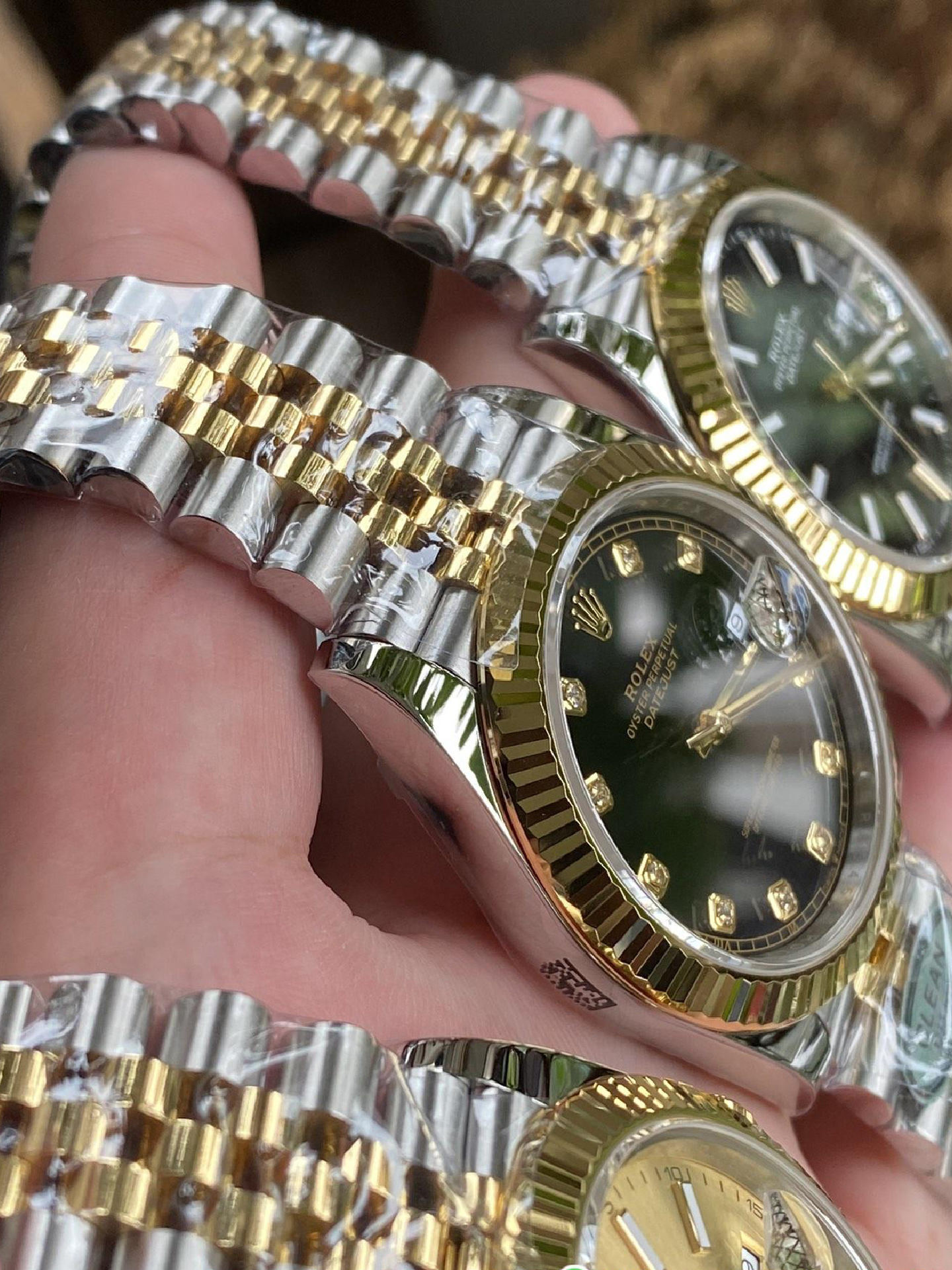 Clean Factory Watch Datejust 36 126233 Black Dial Diamond Hour Markers Yellow Gold Bezel Two Tone Jubilee Bracelet 3235 Caliber 14 Clean Factory Watch Datejust 36 126233 Black Dial Diamond Hour Markers Yellow Gold Bezel Two Tone Jubilee Bracelet 3235 Caliber 14