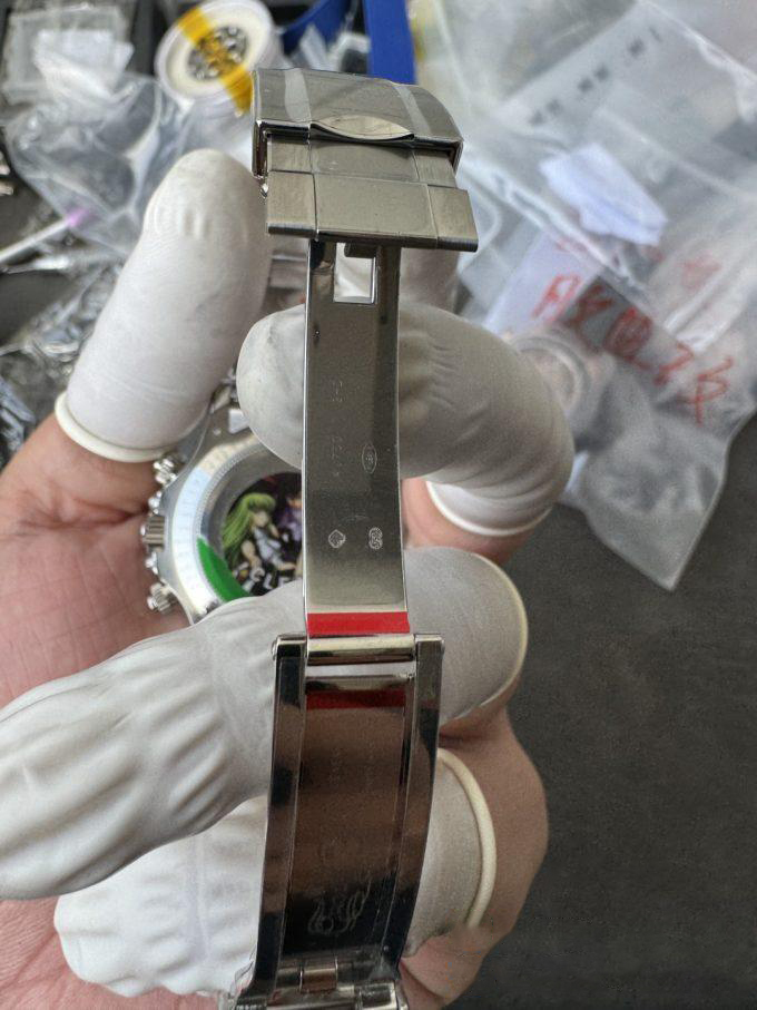 Premium Customized Daytona 116589 MOP Dial Diamonds Hour Markers Diamonds Case and Bezel Based on Clean Factory DD4130 Movement 16 Premium Customized Daytona 116589 MOP Dial Diamonds Hour Markers Diamonds Case and Bezel Based on Clean Factory DD4130 Movement 16