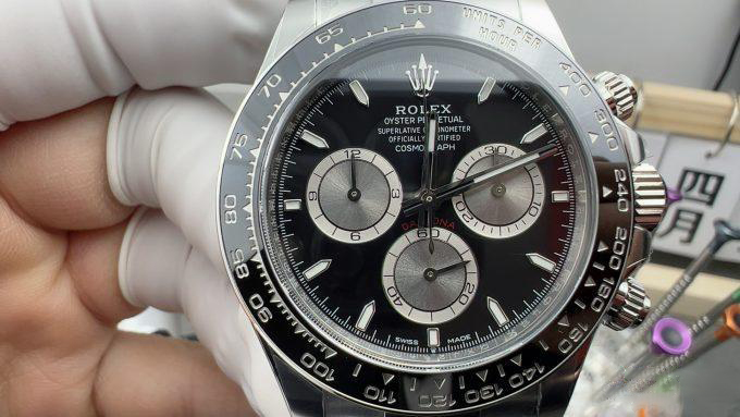 Clean Factory Watches Daytoan 126519 Black Dial Silver Chrono Sub Dial Black Ceramic Bezel Stainless Steel Case SH4131 Movement Oyster Bracelet 02 Clean Factory Watches Daytoan 126519 Black Dial Silver Chrono Sub Dial Black Ceramic Bezel Stainless Steel Case SH4131 Movement Oyster Bracelet 02