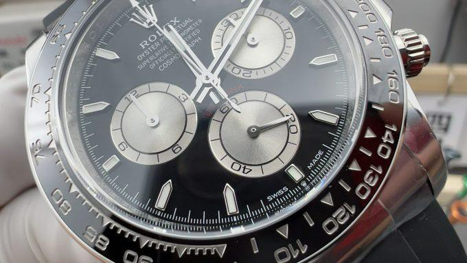 Clean Factory Watches Daytoan 126519 Black Dial Silver Chrono Sub Dial Black Ceramic Bezel Stainless Steel Case SH4131 Movement Oyster Bracelet 03 Clean Factory Watches Daytoan 126519 Black Dial Silver Chrono Sub Dial Black Ceramic Bezel Stainless Steel Case SH4131 Movement Oyster Bracelet 03