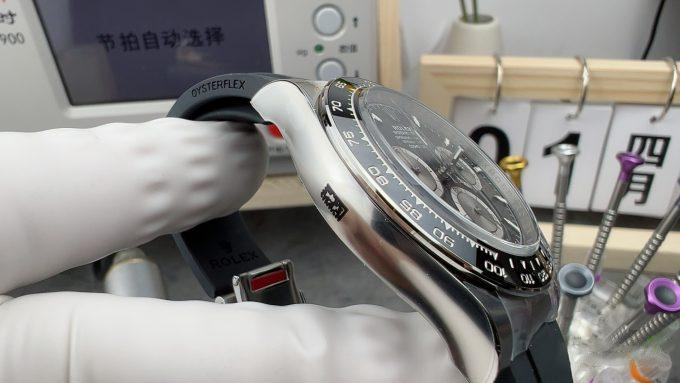 Clean Factory Watches Daytoan 126519 Black Dial Silver Chrono Sub Dial Black Ceramic Bezel Stainless Steel Case SH4131 Movement Oyster Bracelet 05 Clean Factory Watches Daytoan 126519 Black Dial Silver Chrono Sub Dial Black Ceramic Bezel Stainless Steel Case SH4131 Movement Oyster Bracelet 05