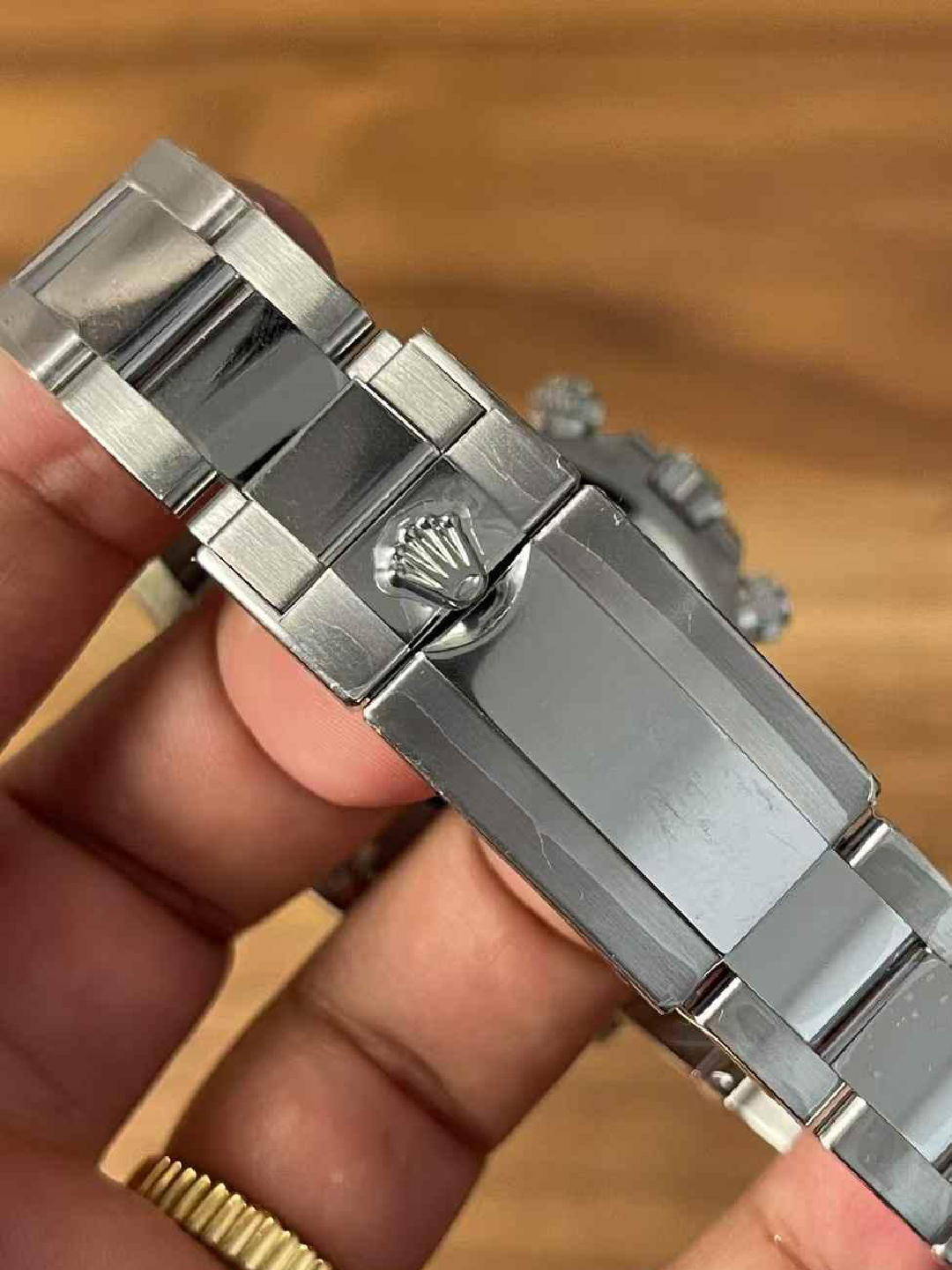 Clean Factory Watches Daytona 126509 Black Dial Luminous Hour Markers Silver Chrono Sub Dial 904L Steel Case Oyster Bracelet SH4131 Movement 06 Clean Factory Watches Daytona 126509 Black Dial Luminous Hour Markers Silver Chrono Sub Dial 904L Steel Case Oyster Bracelet SH4131 Movement 06