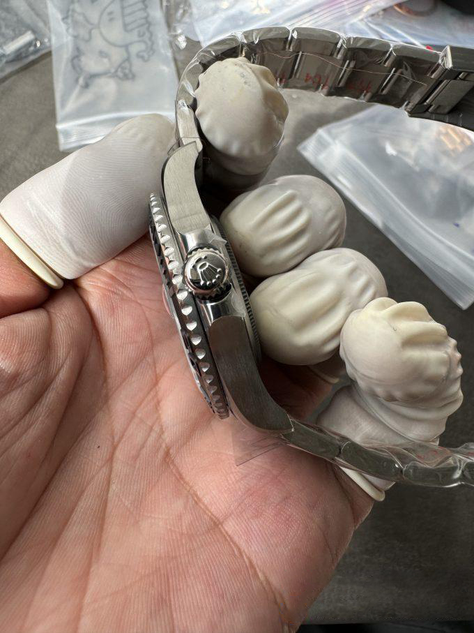 Clean Factory Watches Yacht Master 226627 Titanium Case and Bracelet Black Dial Black Ceramic Bezel Blue Luminous Hour Markers ShangHai 3235 Movement 11 Clean Factory Watches Yacht Master 226627 Titanium Case and Bracelet Black Dial Black Ceramic Bezel Blue Luminous Hour Markers ShangHai 3235 Movement 11